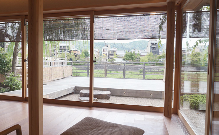 Enjoy stunning views of the River Kamo, Kiyomizu Temple Pagoda, and River Takase from the inn's perfectly situated location.